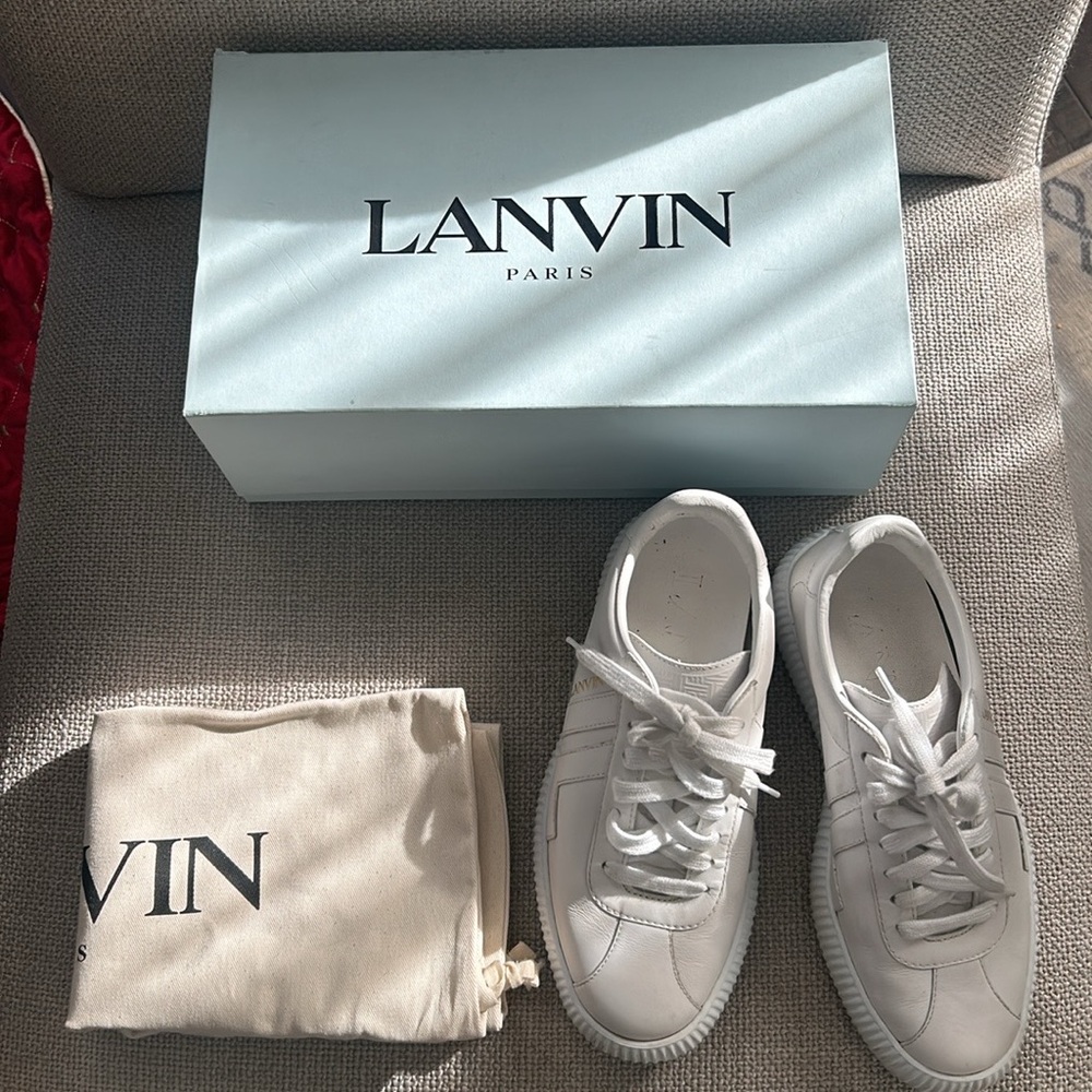 Lanvin Women's Glen Leather Low-top sneakers